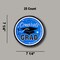 25 Count Blue Congrats Grad Dessert Plates Graduation Party Supply 71/4"